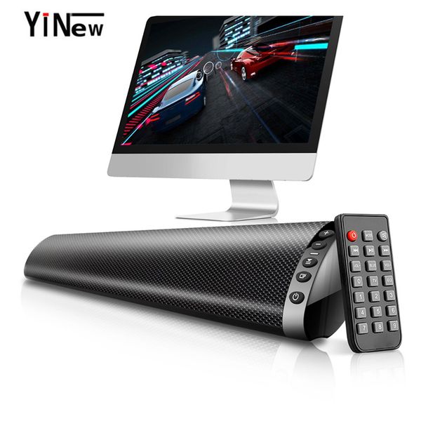 

20w home theater column bluetooth 5.0 fm soundbar wireless speaker surround sound system stereo wall-mounted speaker