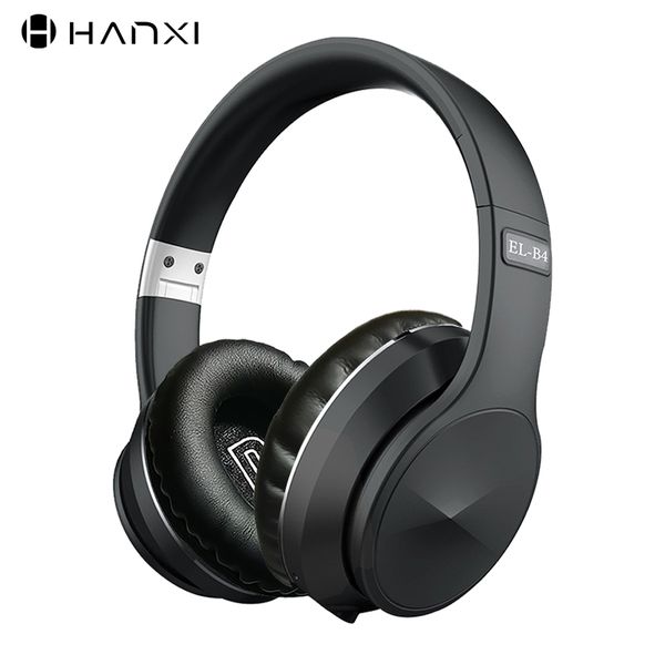 

headsets el-b4 bluetooth wireless headphone foldable stereo sound sport headset support tf card fm radio aux mode