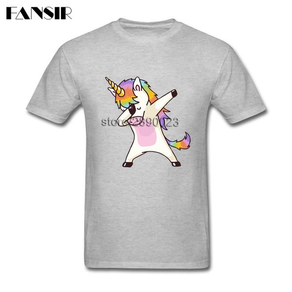

mens t-shirts dabbing unicorn hip hop dab pose homme t shirts christmas gifts short sleeve o-neck tees shirt