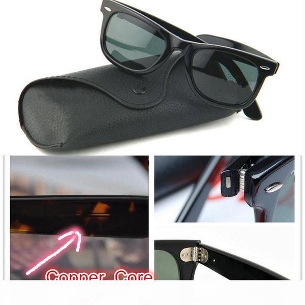 

ray sunglasses glass lens uv400 protection sunglasses men fashion women sun glasses sun glasses plank sunglasses womens, White;black