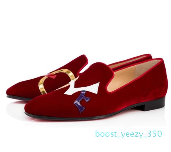 

luxury red bottom dandylove loafers flat for men oxford perfect quality moccasin party dress wedding walking black,red b350