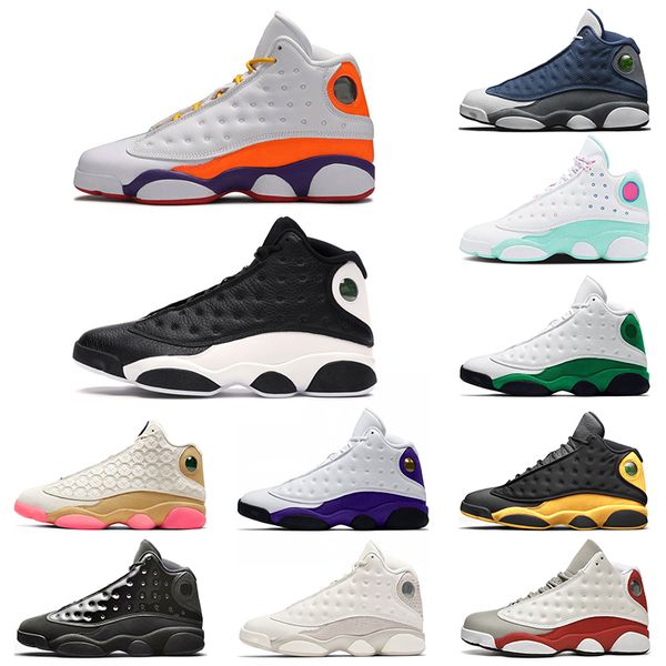 

jumpman 13 13s basketball shoes flint playground lucky green chicago rivals mens trainers athletic sports sneakers size 36-47 wholesale