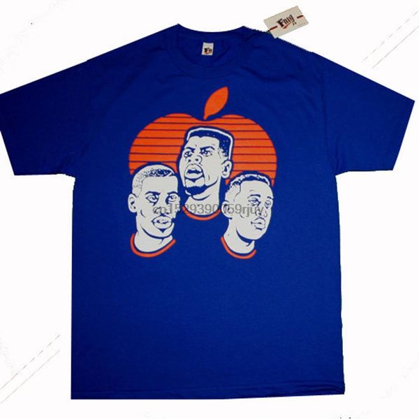 

new york patrick ewing john starks mason nyc basketball shirt