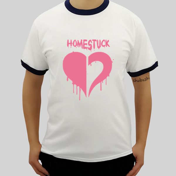

brand tshirts mens fashion tee men's homestuck heart logo t shirt summer male raglan sleeve t-shirt euro size