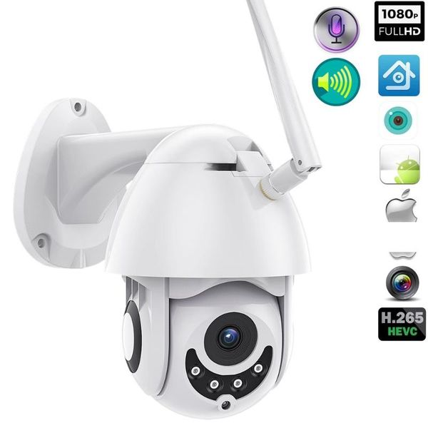 

Outdoor WIFI Camera PTZ IP Camera H 265X 1080p Speed Dome CCTV Security Cameras IP
