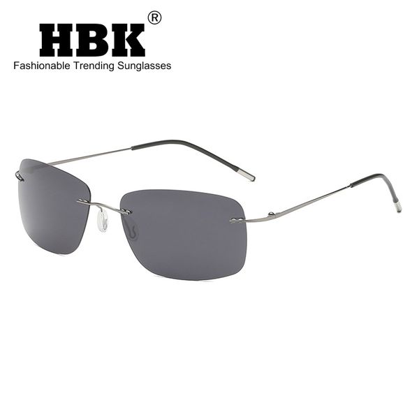 

mens folding ultra-light polarized sunglasses 2020 new men's and women's uv sun glasses driving mirror titanium sunglasses, White;black