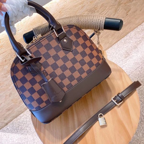 

Checkerboard ALMA BB handbag wallet backpack main card holder duffel bag women handbags handbag horsebit card holder