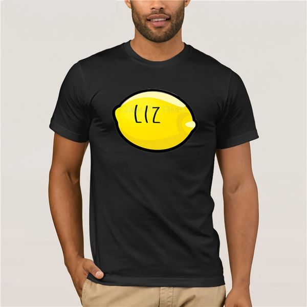 

men's t-shirt liz lemon the lemon t-shirt cotton fashion 2019 trend t-shirt