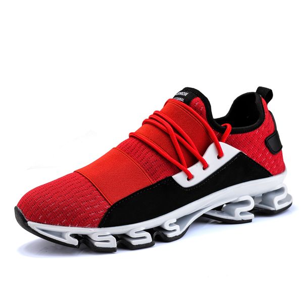

2020 handsome fashion men portable breathable running large size sport sneakers comfortable walking jogging casual shoes39-47