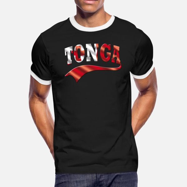 

tonga t shirt men loose short sleeve crew neck cool loose comfortable spring normal