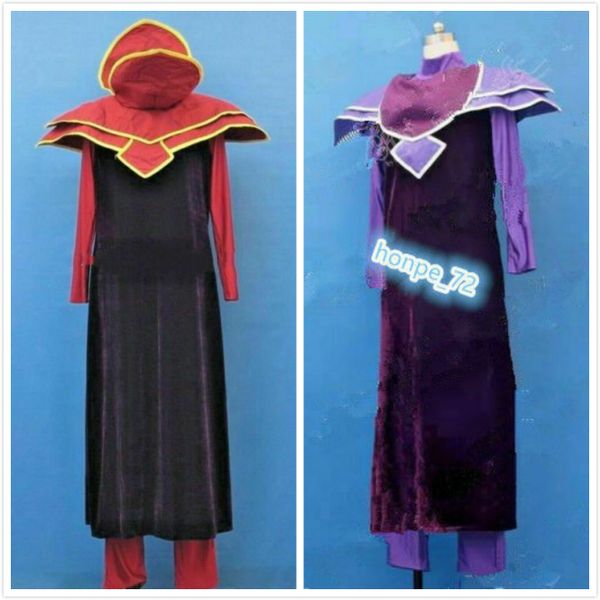 

yugioh dark magician cosplay costume, Black;red