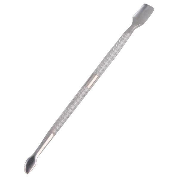 

monja 1 piece stainless steel nail horny ankle pusher remover knife cutting pliers scissors double head dead skin file