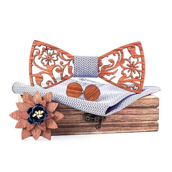 

fashion wooden bowtie gentleman bow ties handmade silver grey pattern tie party bow ties butterfly wooden unique tie for man, Blue;purple