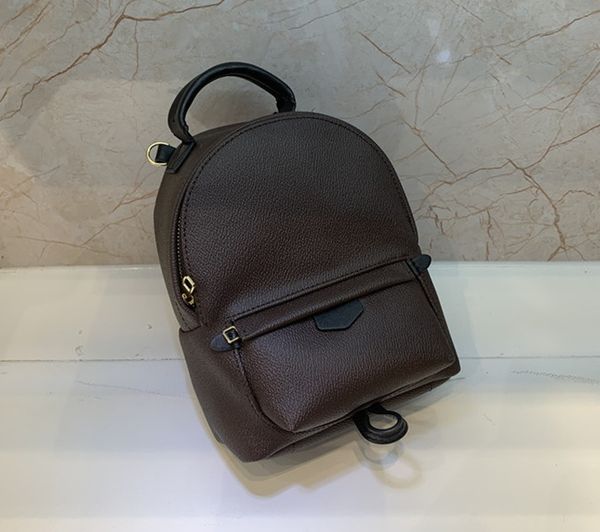 

fashion palm springs backpack mini genuine leather children backpack women printing leather 41562