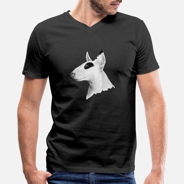 

dog bull terrier t shirt men customized cotton s-xxxl novelty gift funny casual summer outfit shirt