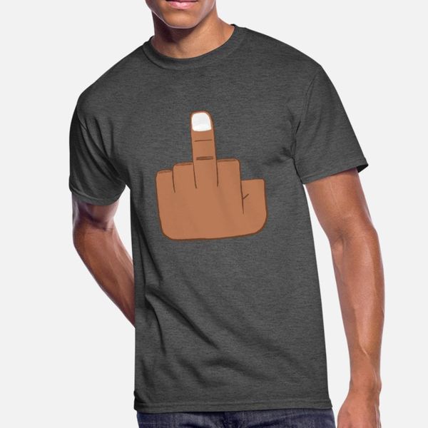 

brown middlefinger t shirt men печать tee shirt круглый шеи letters подарков комфортное лето outfit рубашка