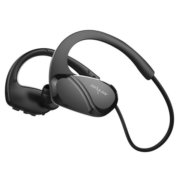 

zealot h6 hifi bass stereo neckband fitness wireless headset bluetooth 4.2 earphone waterproof sweatproof handswith microphone 1pc
