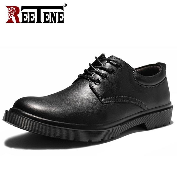 

comfort leather business shoes men big size office shoes male fashion breathable men's suits men dress, Black