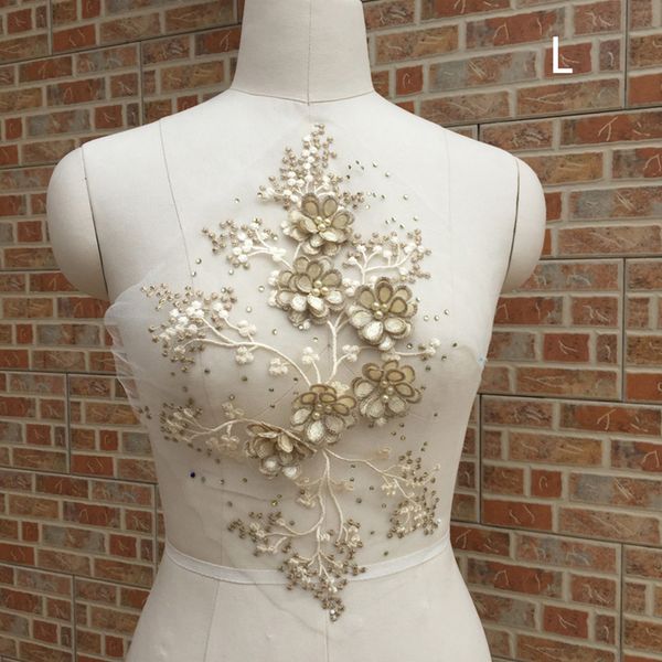 

accessories beads flower dress lace clothing decorative wedding 3d craft