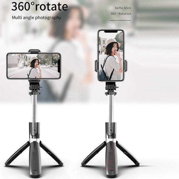 

upgraded version wireless bluetooth selfie stick with tripod extendable foldable monopod for iphone 11 action camera