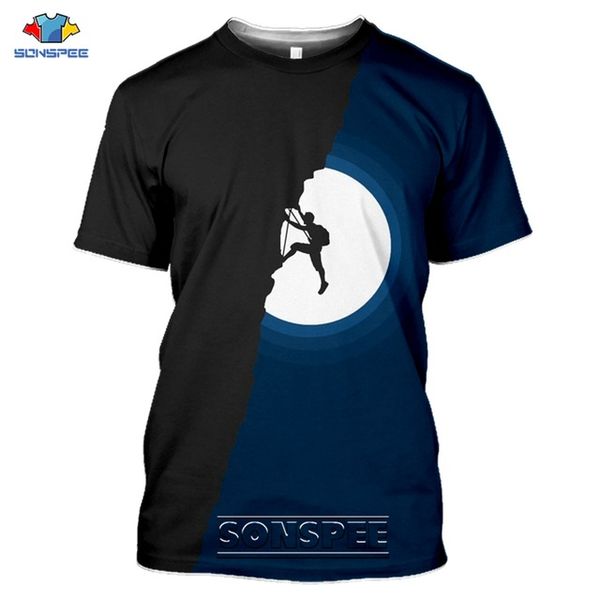 

climb sport cool 3d print shirts funny plus size hippie men clothing