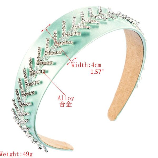 

simple fashion lady hairband headdress charm women headband rhinestone head hoop, Golden;silver