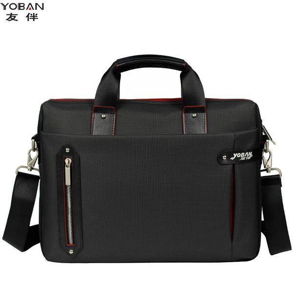

briefcases direct sales fashion business lapbag waterproof wear-resistant processing customized men's briefcase
