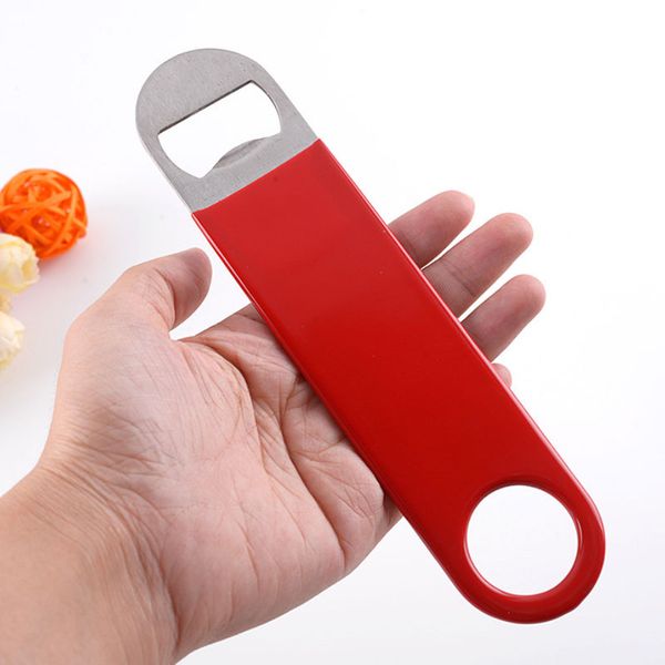 

creative red color flat stainless steel beer bottle openers kitchen bar ktv supplies for men outdoor