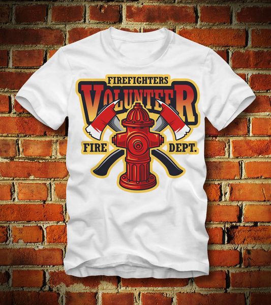 

2019 новая летняя майка смешные t shirt freiwillige feuerwehr mann фрау fire department волонтер ny на заказ футболки