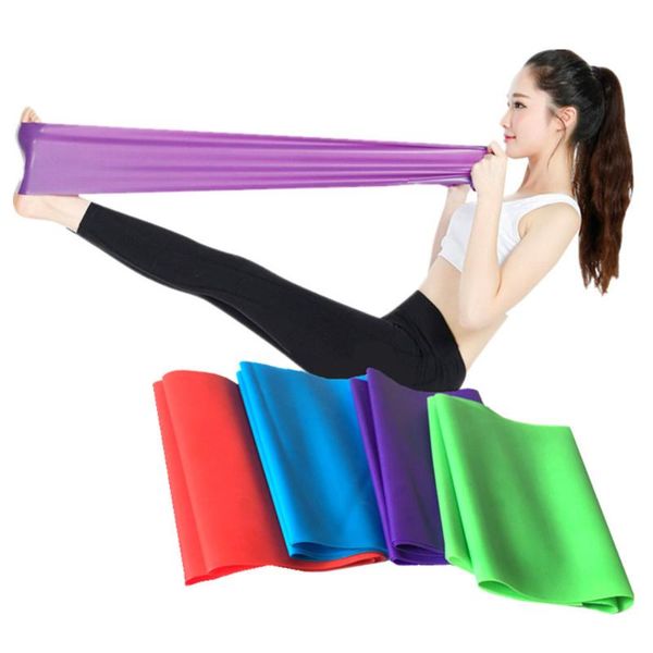 

tension resistance band exercise loop strength weight training fitness home workout banda elastica gumy oporowe elastique a50