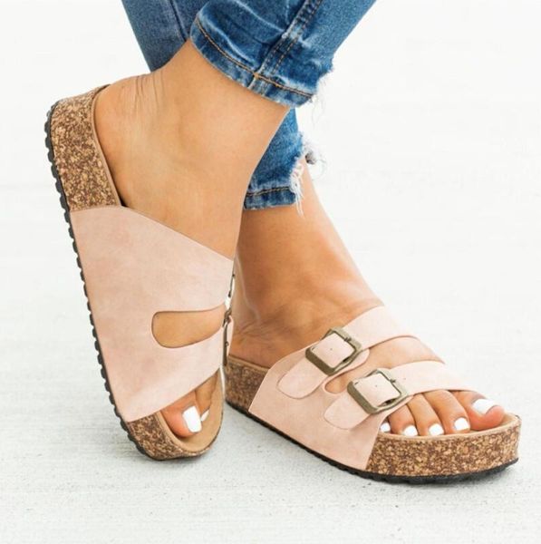 

women's slippers fashion casual slippers women thick platforms shoes flip flops ladies rome gladiators beach sandals, Black