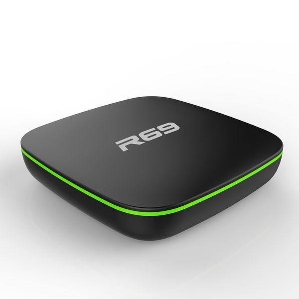 R69 Smart Android 7.1 TV Box 1 GB 8 GB 2 GB 16 GB Allwinner H3 Quad Core 2.4G Wifi Smart TV Box