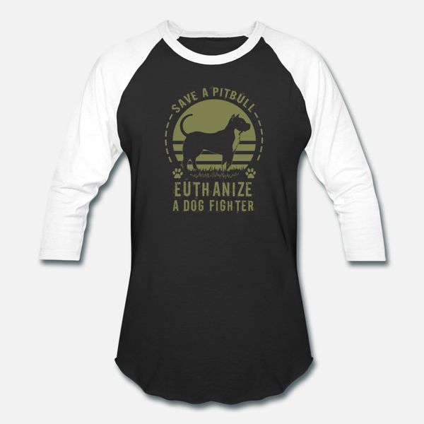 

animal rights gift save a pitbull euthanize a dog t shirt men printing 100% cotton o-neck gents gift funny casual spring slim shirt