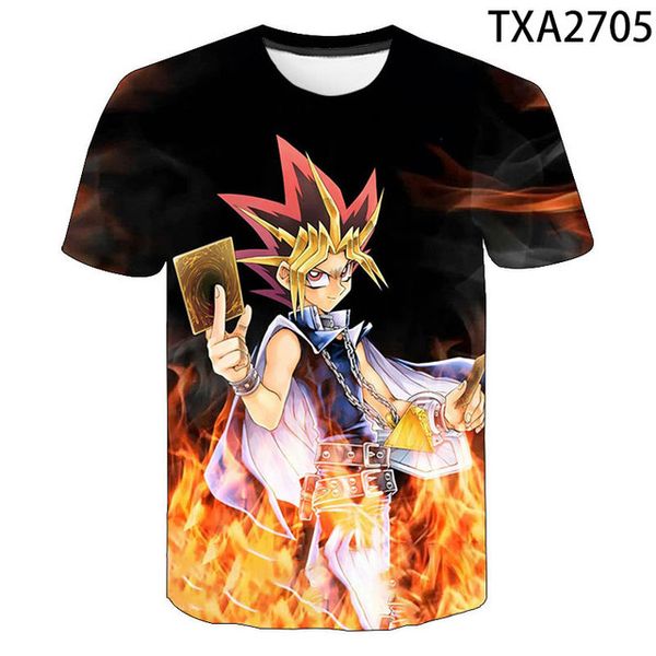 

new game yu gi oh boy girl 3d print shirts horror graphic hentai men clothing