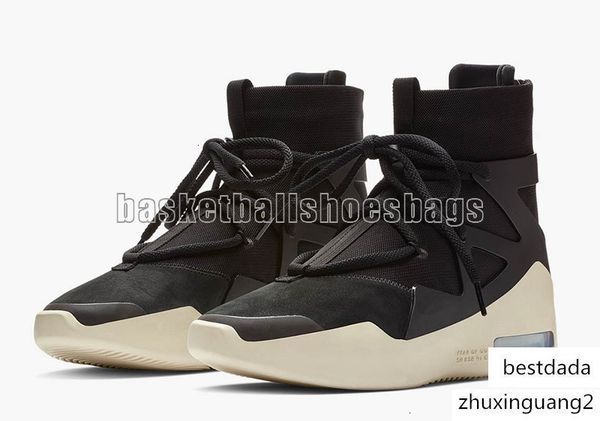 

with box quality 2019 new fear of god 1 light bone black running shoes 1s mens women sports athletic designer sneakers size36-45
