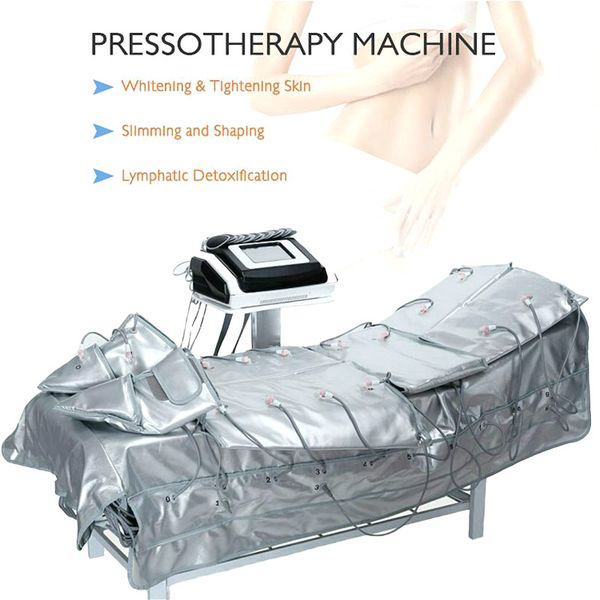 

3 in 1 far infrared pressotherapy slim machine with bio ems elecyrostimulation salon presoterapia air pressure therapy lymphatic drainage