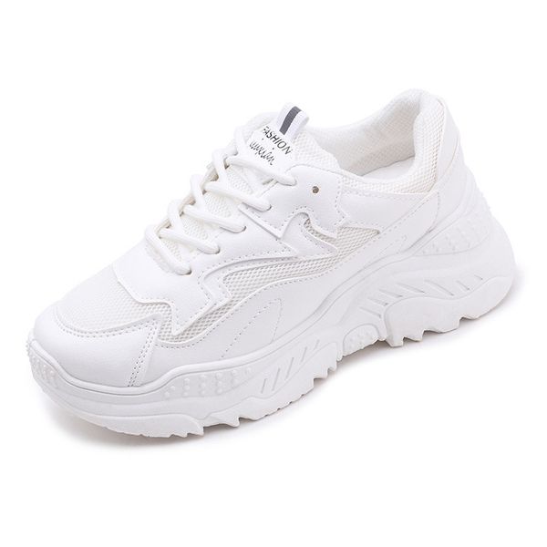 

2020women's casual comfortable sneakers women fashion breathable sport shoes women platforms shoes sneakers female, Black