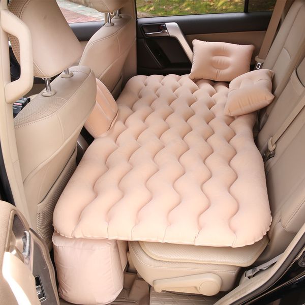 

inflatable mattress air bed sleep rest car suv travel bed universal car seat multi functional for outdoor camping beach