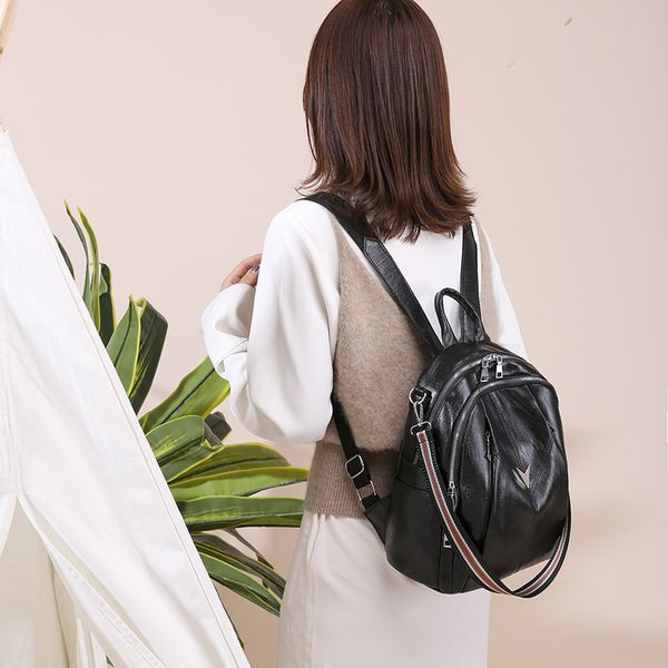 

2020 all-match pu messenger womens bag seasons fashion shoulder four new style bag female fashion backpack lgbso