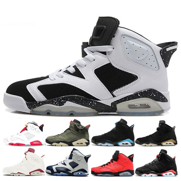 

oreo 6 6s basketball shoes for men unc marron infrared reflective olympic carmine stylist reflections of champion sports sneaker trainers