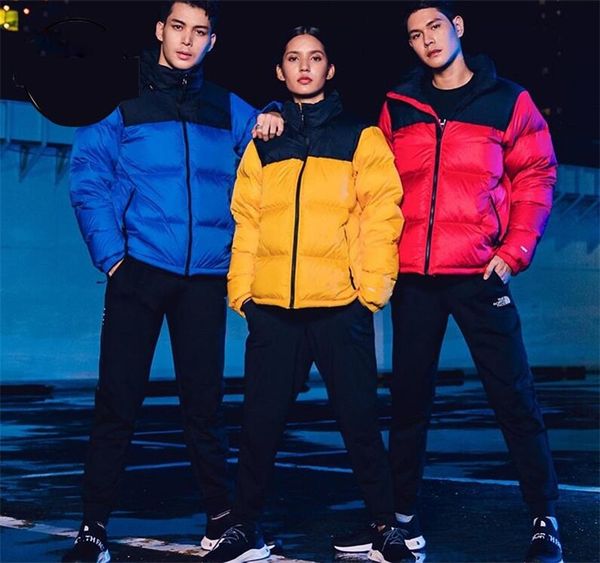 

face north men women designer hooded parkas down coat windbreaker brand warm jackets mens luxury zipper thick jacket z2, Black