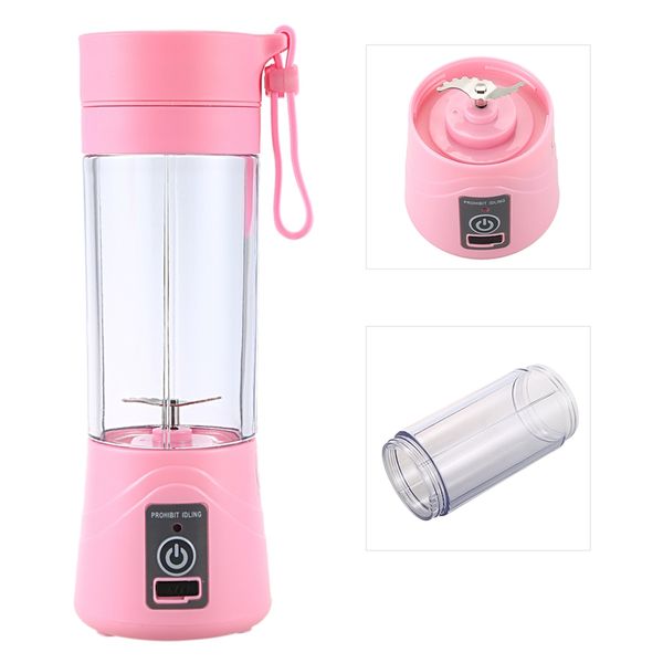 

juicers 380ml usb rechargeable juicer bottle cup juice citrus blender lemon vegetables fruit milkshake smoothie squeezers reamers
