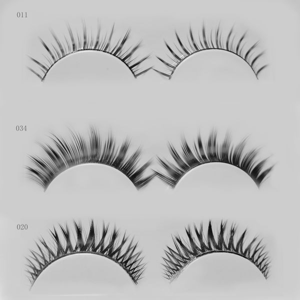 

false eyelashes makeup thick natural looking long short false retail above 1.5cm full strip lashes 10 pairs