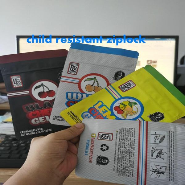 

kinds 3.5g 3 bags bb cherry of 10.9x17cm lemon childproof dry gelato bags sale bag mylar herb for 420 boys flower bags uivhj dhseller