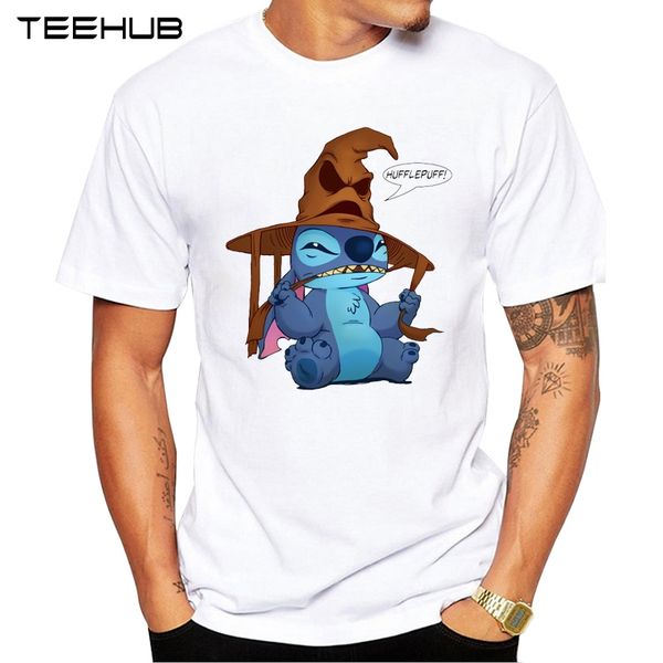 

teehub men's new fashion sorting a stitch design short sleeve t-shirt cool printed hipster tee shirts