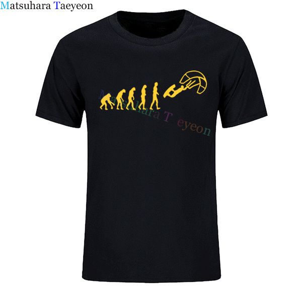

funny kitesurf surfinger evolution kite boarding 100% tshirt cotton short sleeve print t-shirt man cool fit letter t shirt