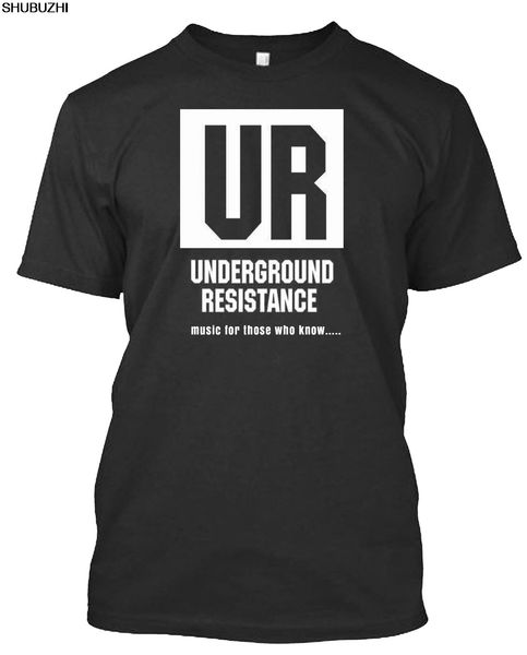 

underground resistance,detroit techno,pioneers,jeff mills,robert hood,acid house t-shirt short sleeve tee