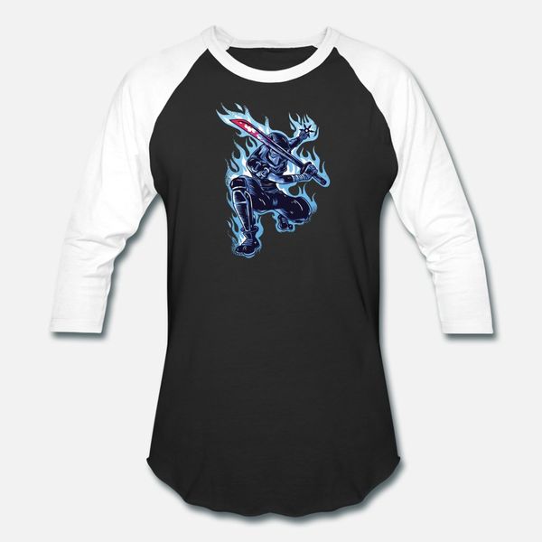 

ninja sword t shirt men designer tee shirt round neck loose new fashion spring autumn natural shirt
