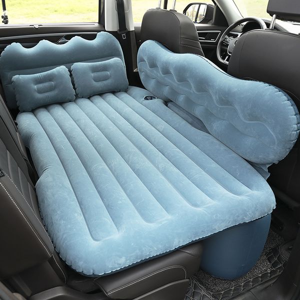 

car inflatable bed car inflatable mattress home suv back row luchtbed flocking increased file air cushion bed accessories