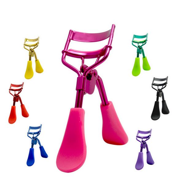 

by dhl 200pcs colorful handle curl eye lash curler eyelash cosmetic makeup eyelash curler curling lashes tool